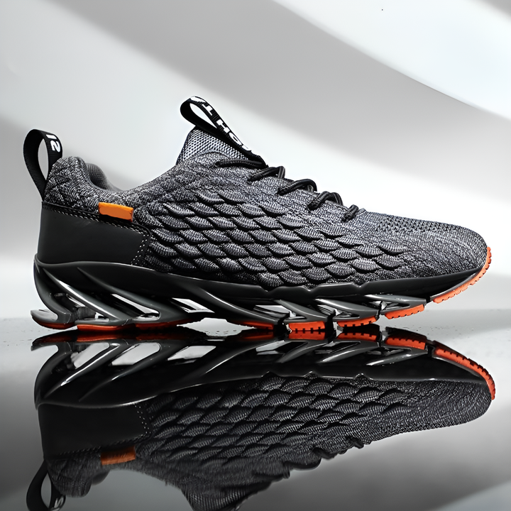 Lace-up men's running shoes with responsive cushioning. Ideal for sports, gym, and active wear.