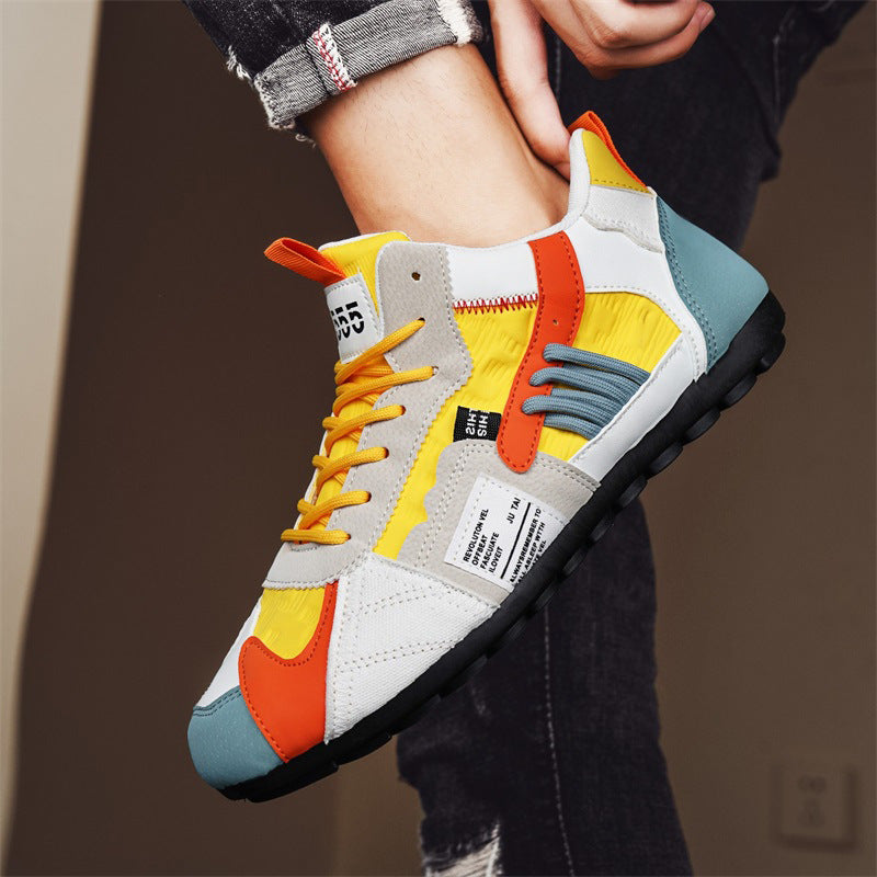 Men's Orbital Nexus urban explorer sneakers with secure lacing for comfortable, dynamic athletic wear.