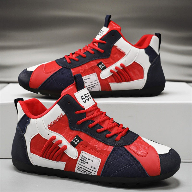 Dynamic men's Orbital Nexus urban explorer shoes, perfect for comfortable city walking & casual wear.
