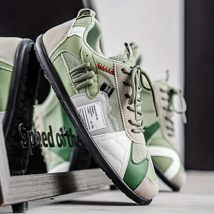 Rugged men's Orbital Sneakers with durable sole, perfect for daily wear & active lifestyle.