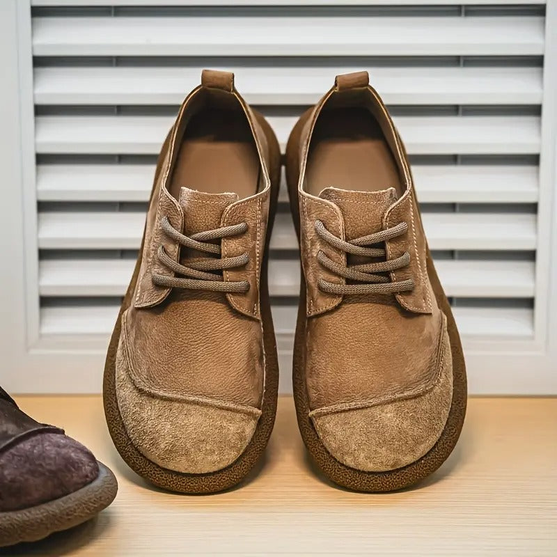 Men's orthopedic comfort shoes offering all-day support for daily wear.