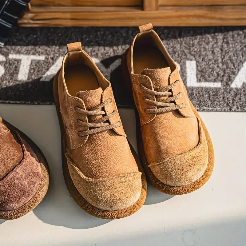 Versatile men's orthopedic shoes for casual, dress, or work footwear comfort.