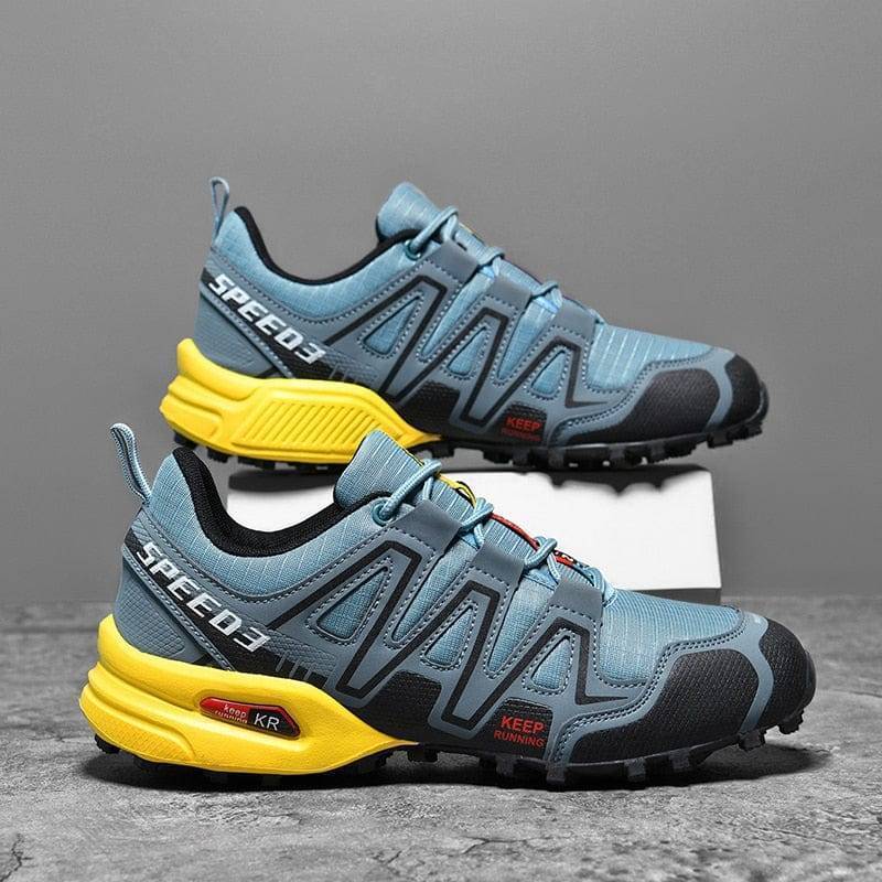 Men's outdoor waterproof hiking shoes for trekking & adventure, anti-skid sole
