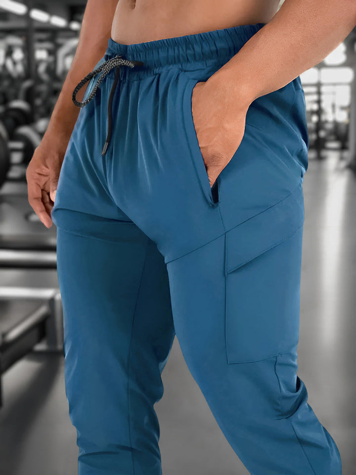 Men's joggers for an active lifestyle, featuring quick-dry and stretch comfort fabric.