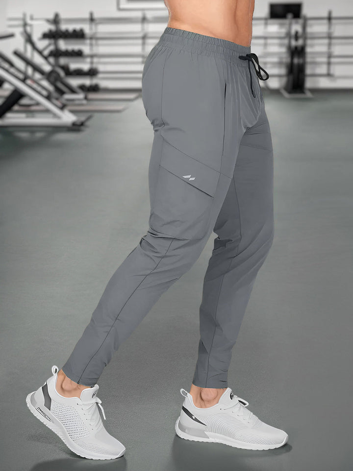 Durable men's workout joggers, providing comfort, support, and freedom during exercise.
