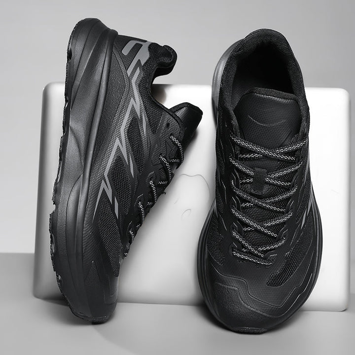 Comfortable men's active wear shoes with a robust grip outsole for enhanced stability.