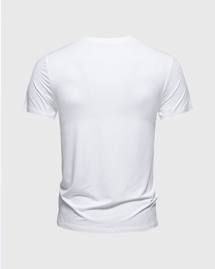 Men's performance tee, everyday comfort, breathable for active style.