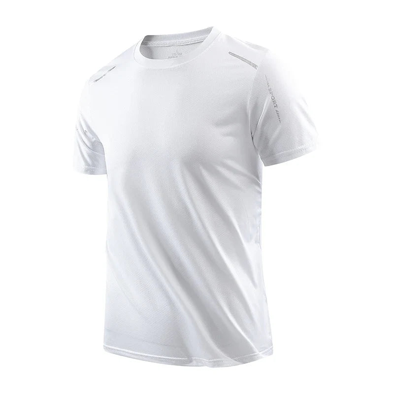 Stay dry and perform your best in this Men's Velocity Tech Tee. Sweat-wicking activewear for training.