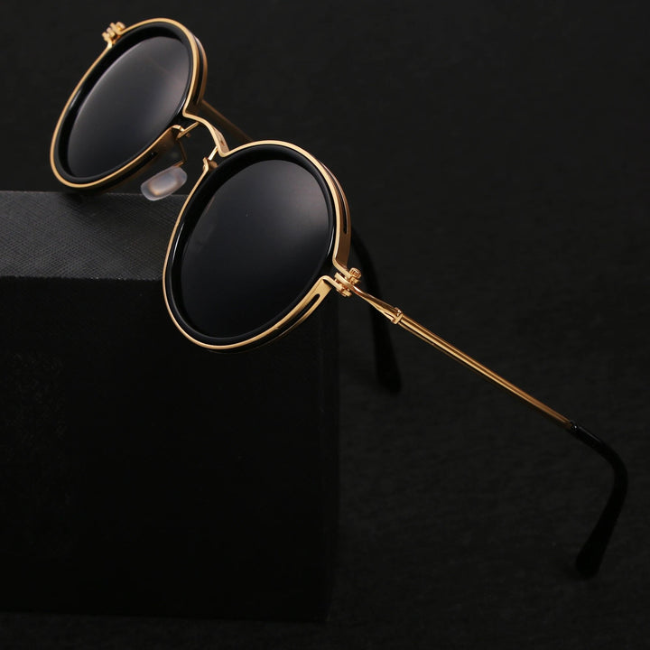 Modern men's polarized double bridge eyewear. Solid anti-glare shades, essential for summer & outdoor style.
