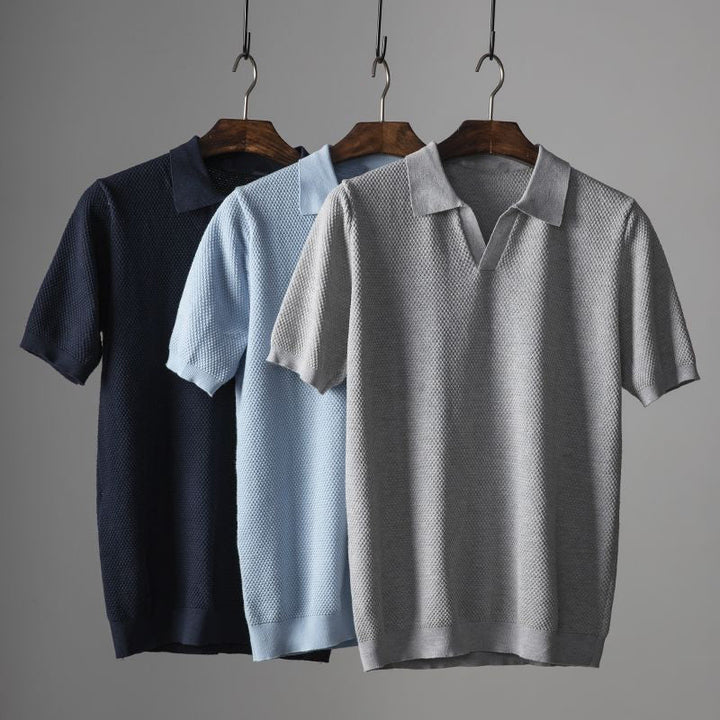 Tailored fit men's polo shirt, a stylish & comfortable casual top for any season.