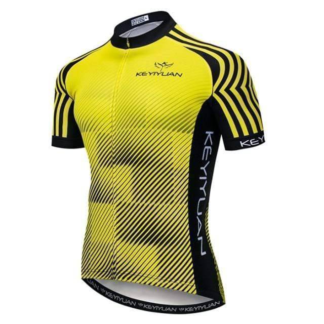 Men's pro level bike jersey, quick dry, full zip for ventilation