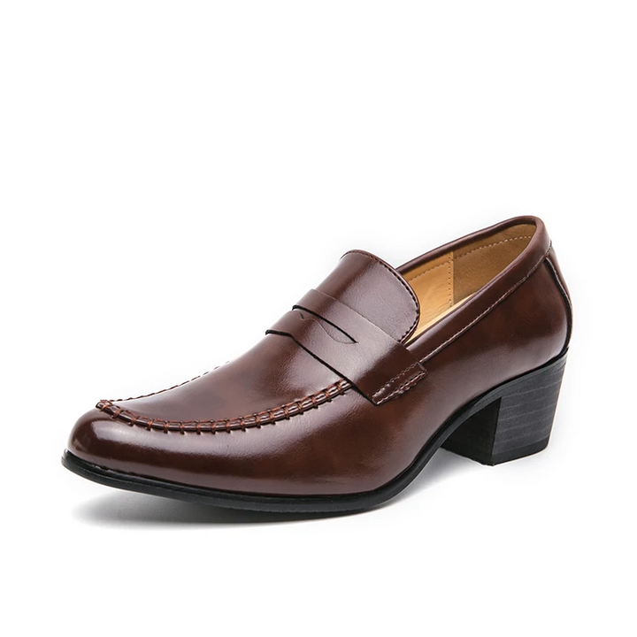 Ravello men's business casual slip-on loafers, offering unparalleled comfort & classic elegance for men's footwear.