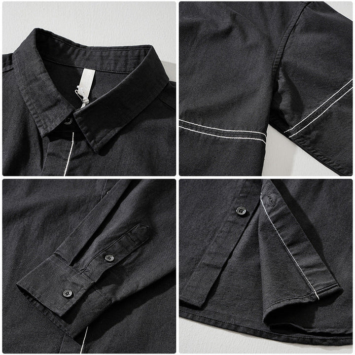 Comfortable men's relaxed fit shirt, a versatile casual top for everyday wear & stylish men's fashion.