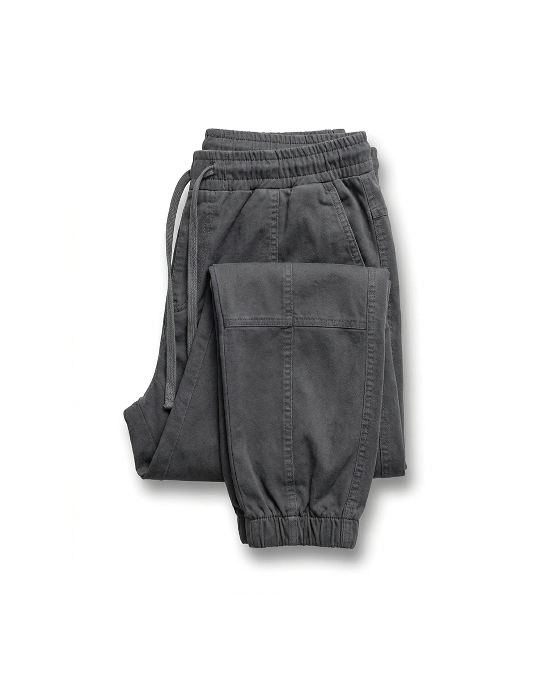 Men's relaxed fit tapered leg joggers with drawstring waist, ideal for casual wear & comfort.
