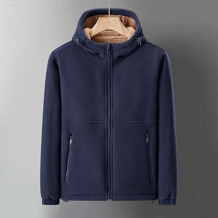Casual men's Ridge Lined Hoodie, offering warmth and style. Perfect layered outerwear for winter & cold weather.