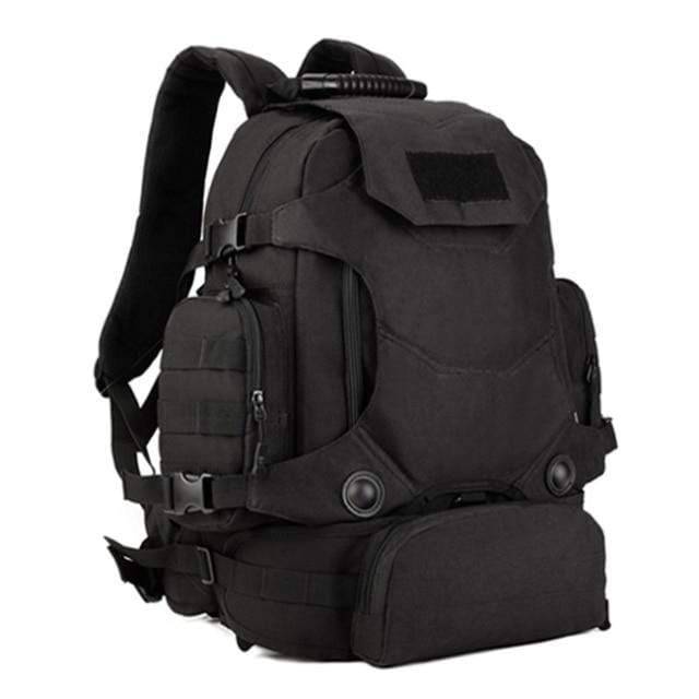Spacious 3-in-1 nylon rucksack, essential outdoor gear for any adventure