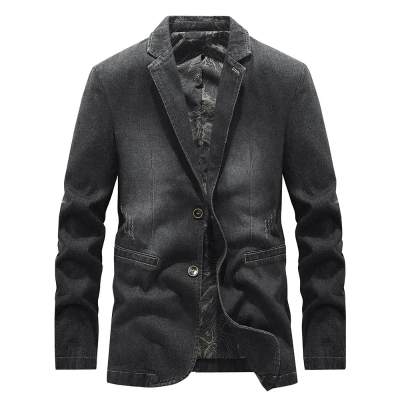 Stylish men's rugged jacket, a timeless classic coat for menswear. Perfect for everyday casual fashion.