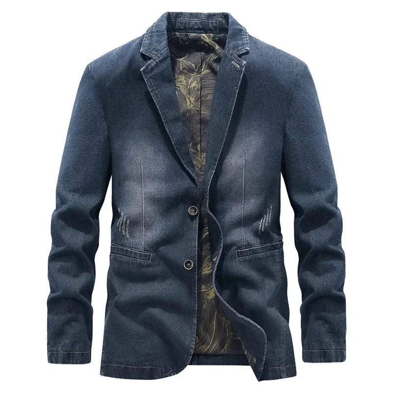 High-quality men's rugged jacket, a versatile and stylish coat for casual wear & essential layering.