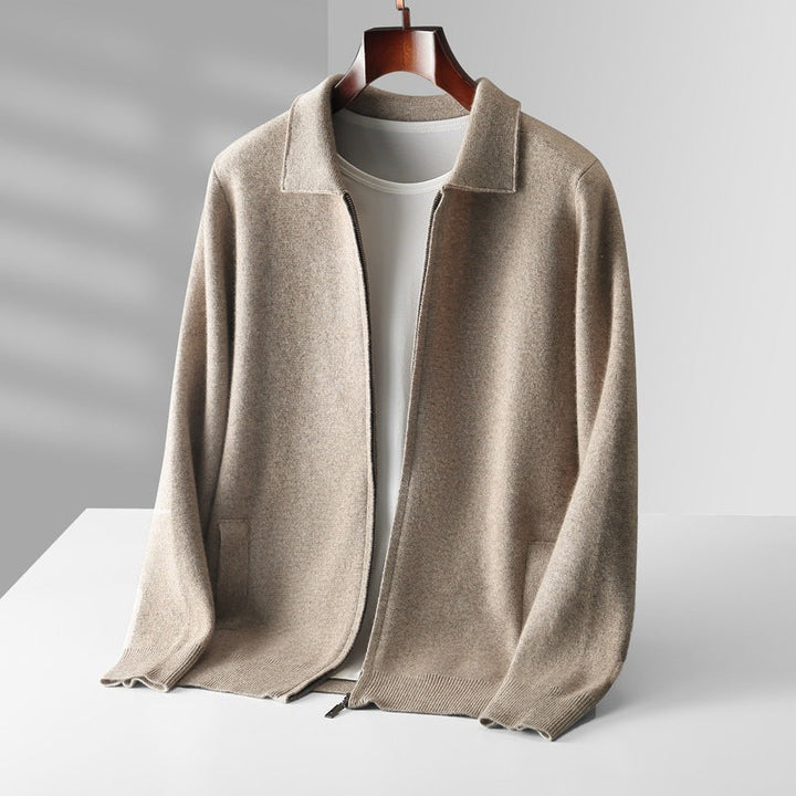 Stylish men's winter jacket, the Salerno Premium Comfort Coat, ideal for everyday casual outerwear.