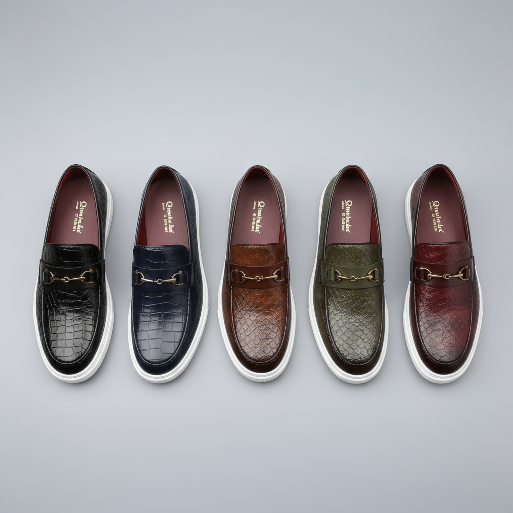 Fashionable men's Siena slip-on loafers; easy to wear, perfect for any stylish outfit.