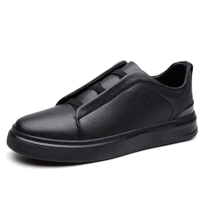 Texture close-up of modern men's sneakers, high-quality, durable material for lasting comfort & style.