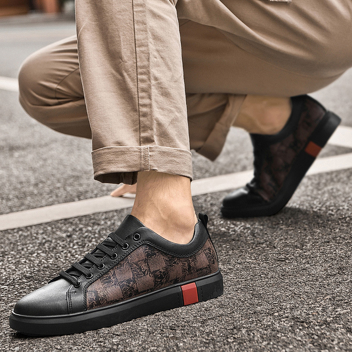 Stylish men's footwear: Signature Street Sneakers delivering ultimate comfort with a modern look.