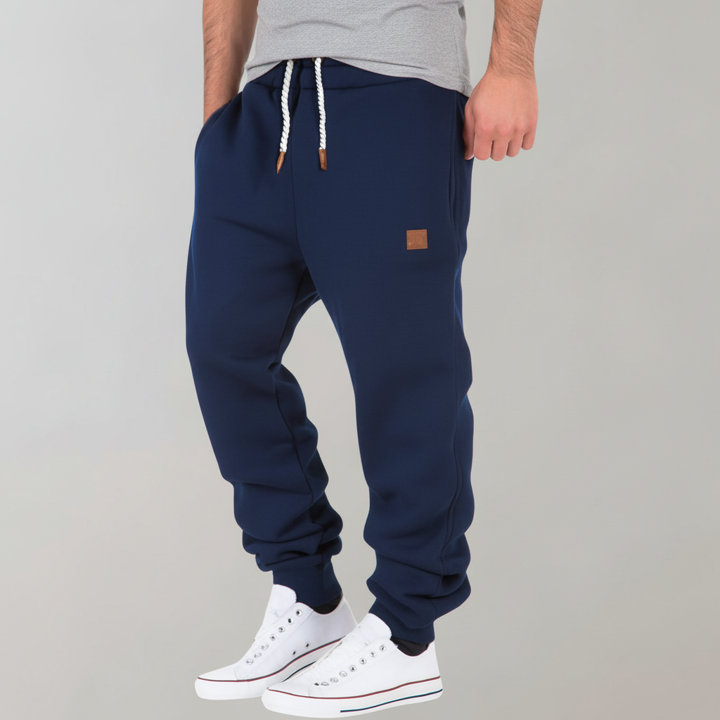 Comfortable slim-fit men's joggers, designed for athletic bottoms & everyday style with a modern look.