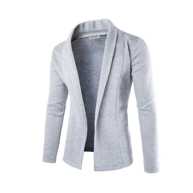 Elegant men's luxury blazer. Slim-fit design with stretch comfort, ideal for contemporary style.