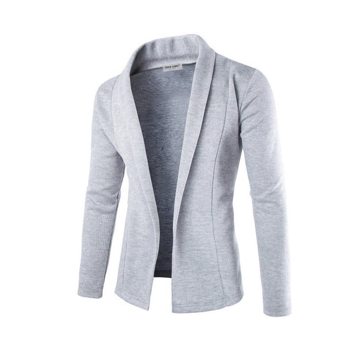 Elegant men's luxury blazer. Slim-fit design with stretch comfort, ideal for contemporary style.