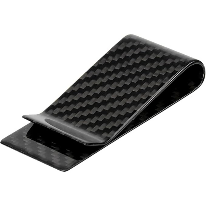 Men's slim stainless steel card holder and money clip. Practical, stylish, and a secure alternative to a bulky wallet.