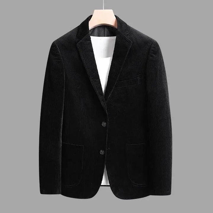 Stylish men's outerwear blazer, a smart casual jacket for autumn & winter fashion. Tailored for versatile style.