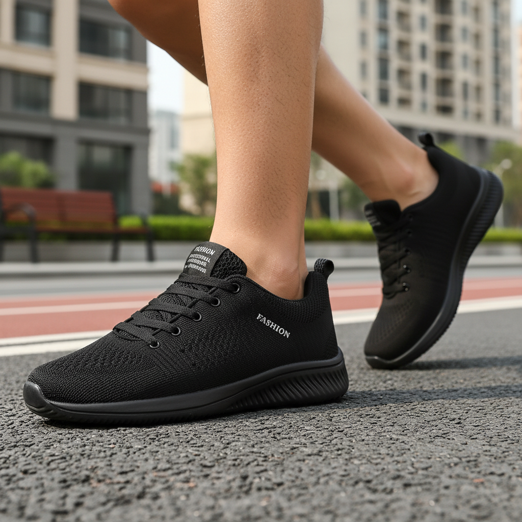 Men's Steve lightweight knit running shoes for activewear. Comfortable athletic footwear for daily training & sports.