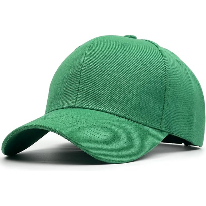 Outdoor men's structured adjustable cap, ideal for sun protection & versatile fashion.