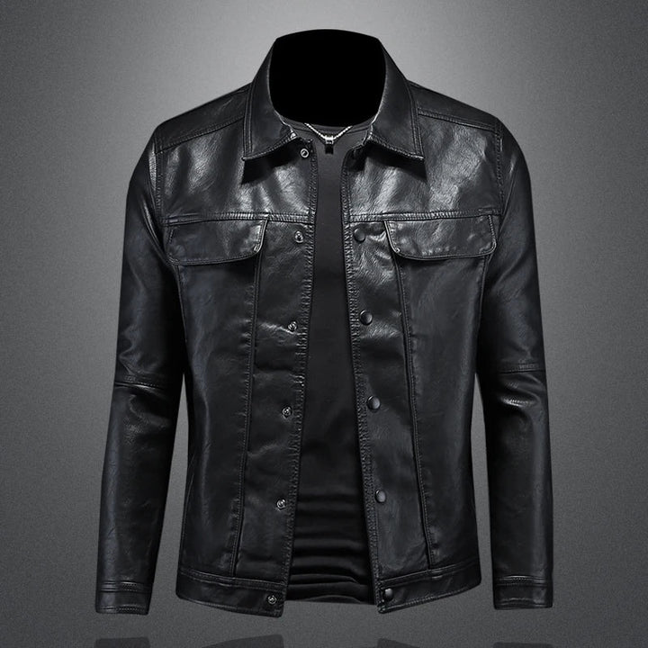 Gray men's modern classic tailored jacket. Stylish, lightweight, and versatile for everyday smart casual outfits.