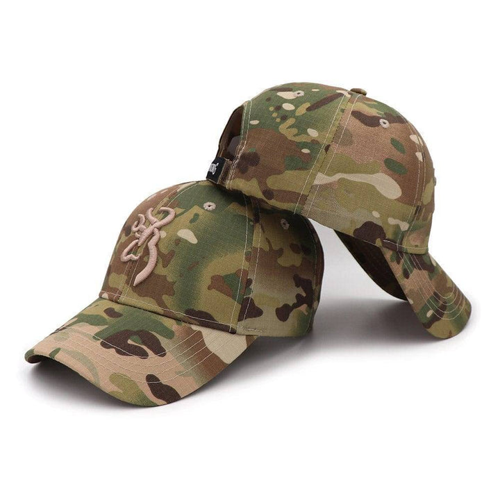 Sports cap for men, tactical camouflage design, perfect for fishing and hunting.