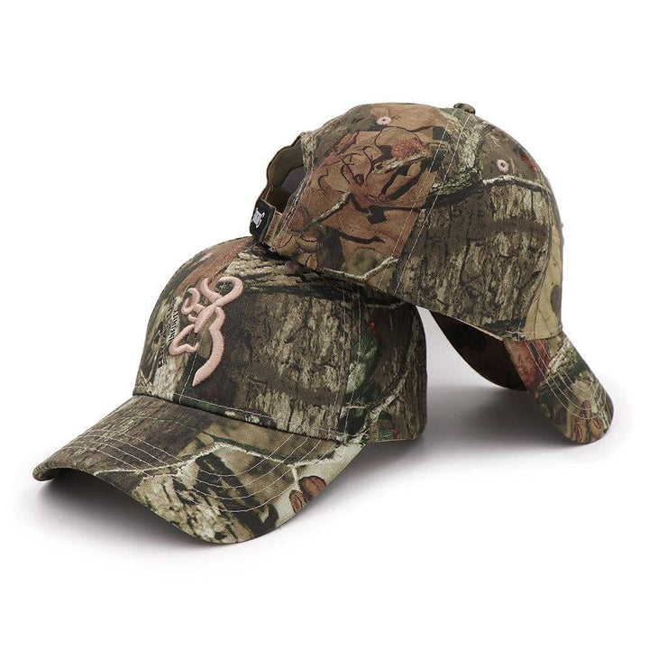 Adjustable tactical camouflage cap for men, perfect for fishing and outdoor sports.