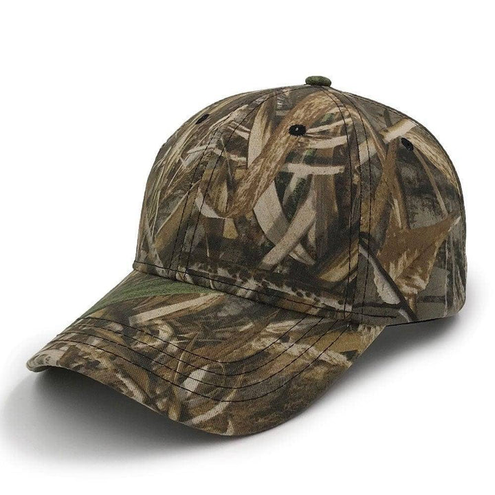 Adjustable tactical camouflage hat for men, ensuring a secure and comfortable fit.