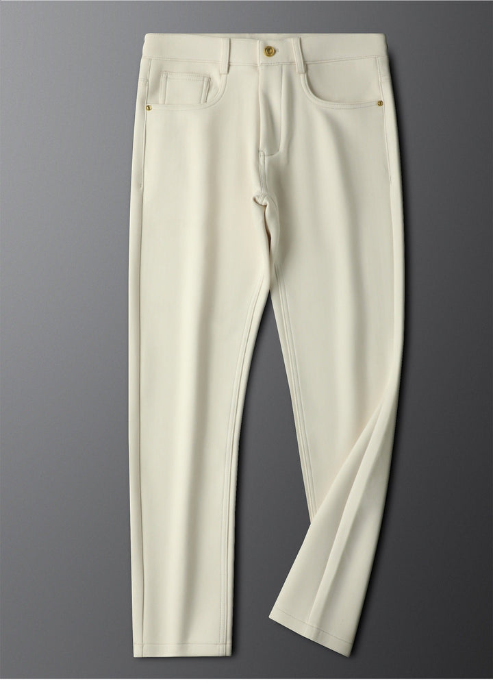 High-quality men's tailored dress pants, offering comfort and sharp style for any occasion.