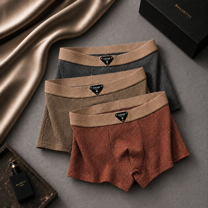 Breathable, stretch men's boxer loungewear for ultimate comfort & everyday versatility.