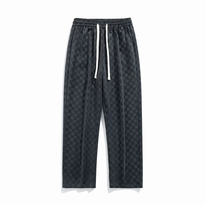Cozy men's relaxed fit sweatpants, great for home lounging, light workouts, or casual everyday comfort.