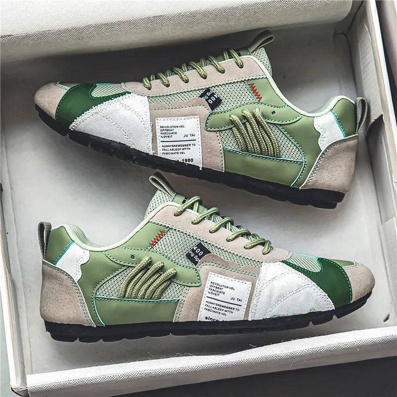 Men's Urban Street Sneakers from front, showcasing trendy urban fashion footwear