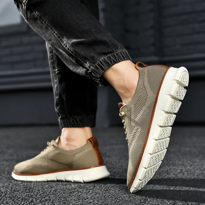 UrbanFlex men's casual shoes, featuring a lightweight design & memory foam comfort.