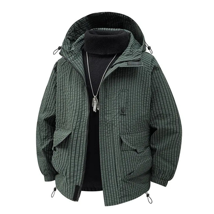 Casual men's jacket, lightweight & stylish, suitable for daily wear and versatile urban adventures.
