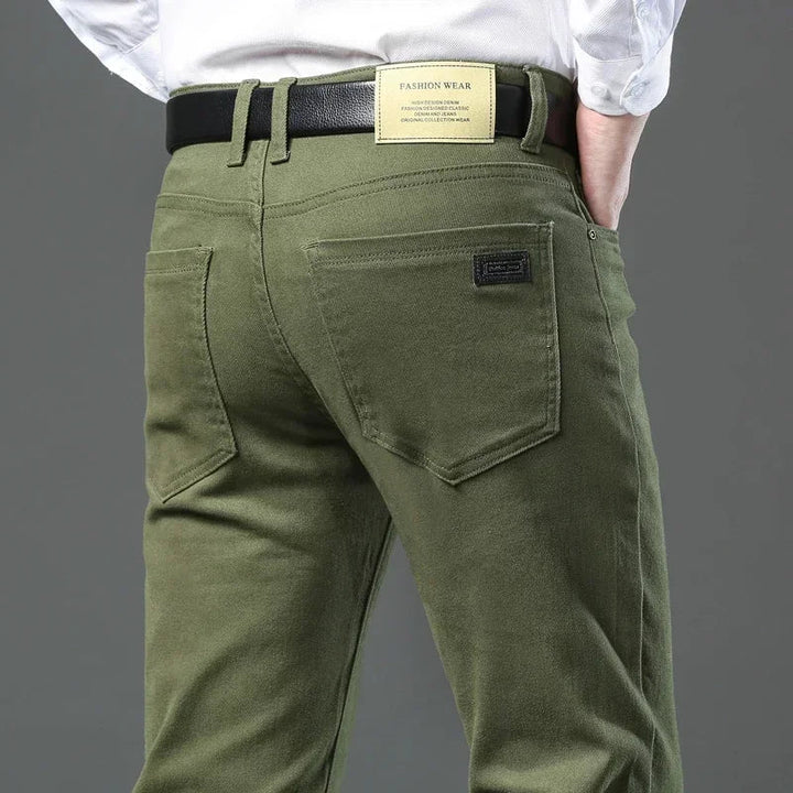 Men's versatile regular fit comfort pants, perfect for smart casual & everyday wear.