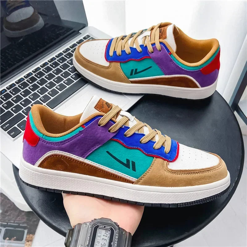 Close-up of Men's Vortex Sneaker, showcasing quality and comfortable footwear design.