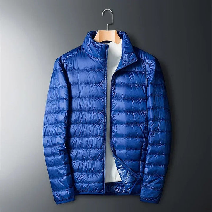 Stylish & lightweight men's insulated jacket. Versatile warm outerwear for everyday wear & adventure.