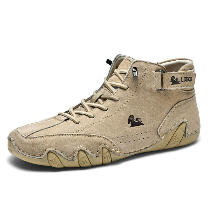 Men's orthopedic walking shoes, designed for ultimate comfort and arch support, perfect for casual & active wear.