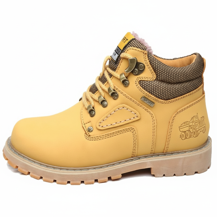 Comfortable men's waterproof winter footwear, perfect casual sneakers for cold weather & outdoors.