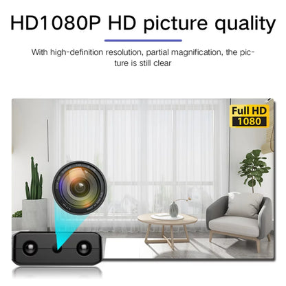 "Microcamera HD WiFi, design compatto, visione notturna, grandangolo, controllo remoto, sicurezza casa/ufficio."