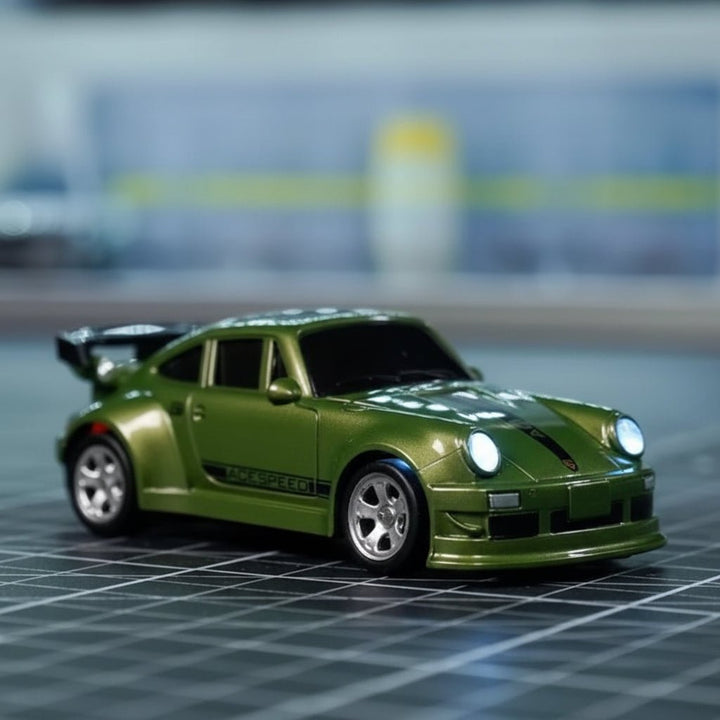 Mini 4WD RC car for kids & adults, stable control & fast acceleration. Great racing toy.